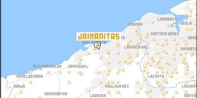 Карта на jaimanitas Куба
